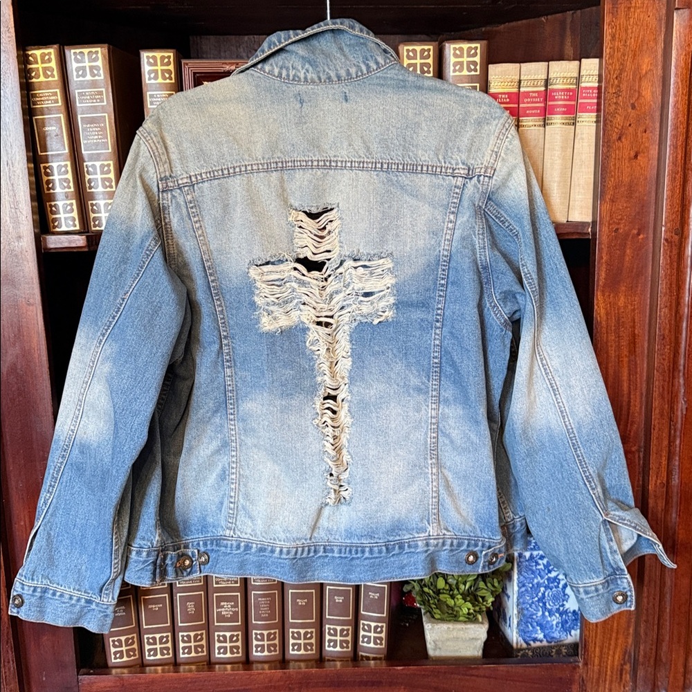 Newold Blue Denim Jacket for Women